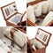 Wicker Picnic Basket Set for 4 with Utensils, Glasses, and Insulated Cooler Bag - Luxury Camping, Picnic Essentials and Outdoor Tableware for Family Gatherings